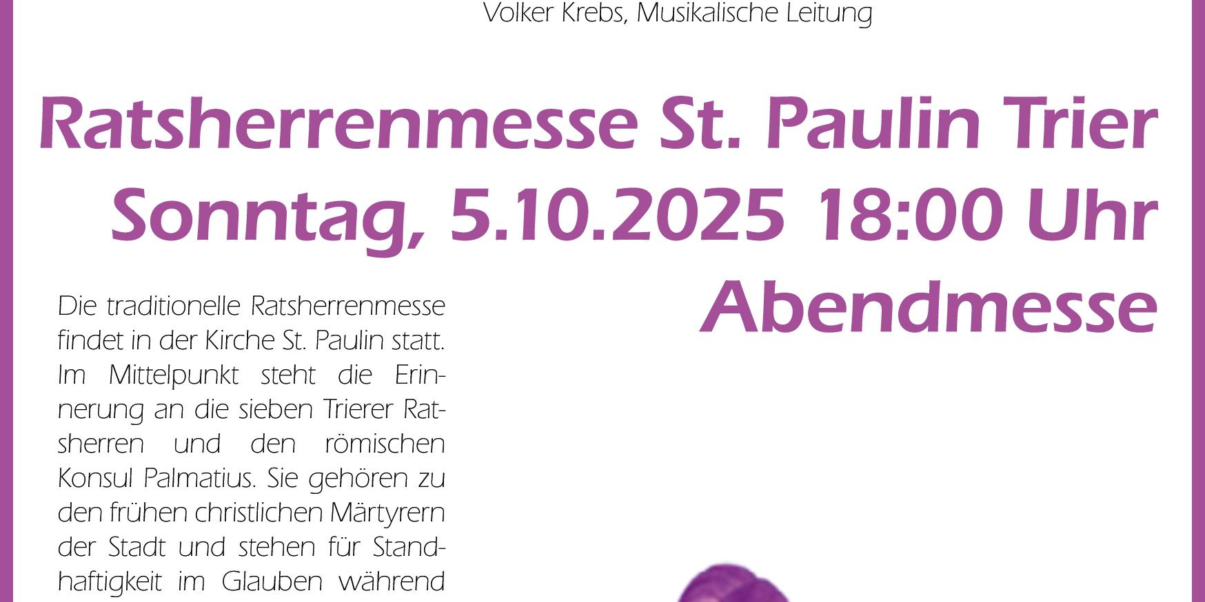 Plakat Messe